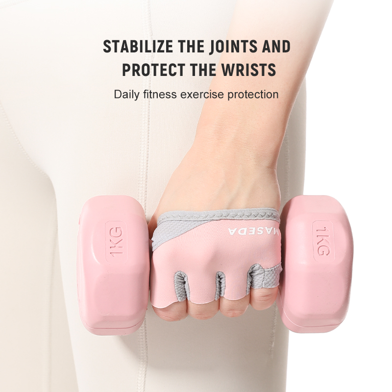 Pair of Fitness Fingerless Glo - Yoga Mat ulasan dan harga