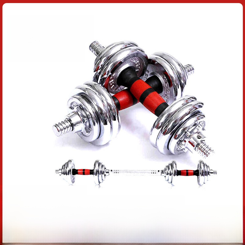 50KG Men's Fitness Equipment D - Dumbbell Set ulasan dan harga